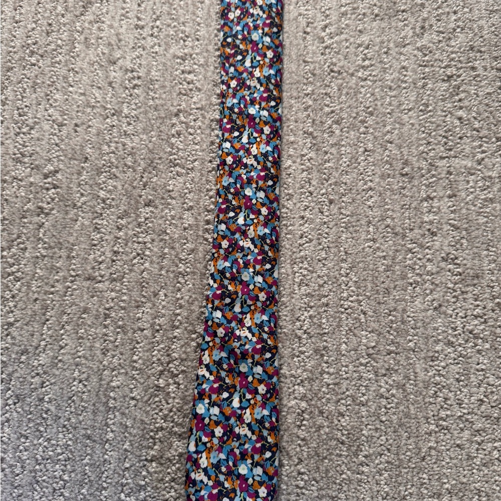 Topman Multicolor Floral Tie
